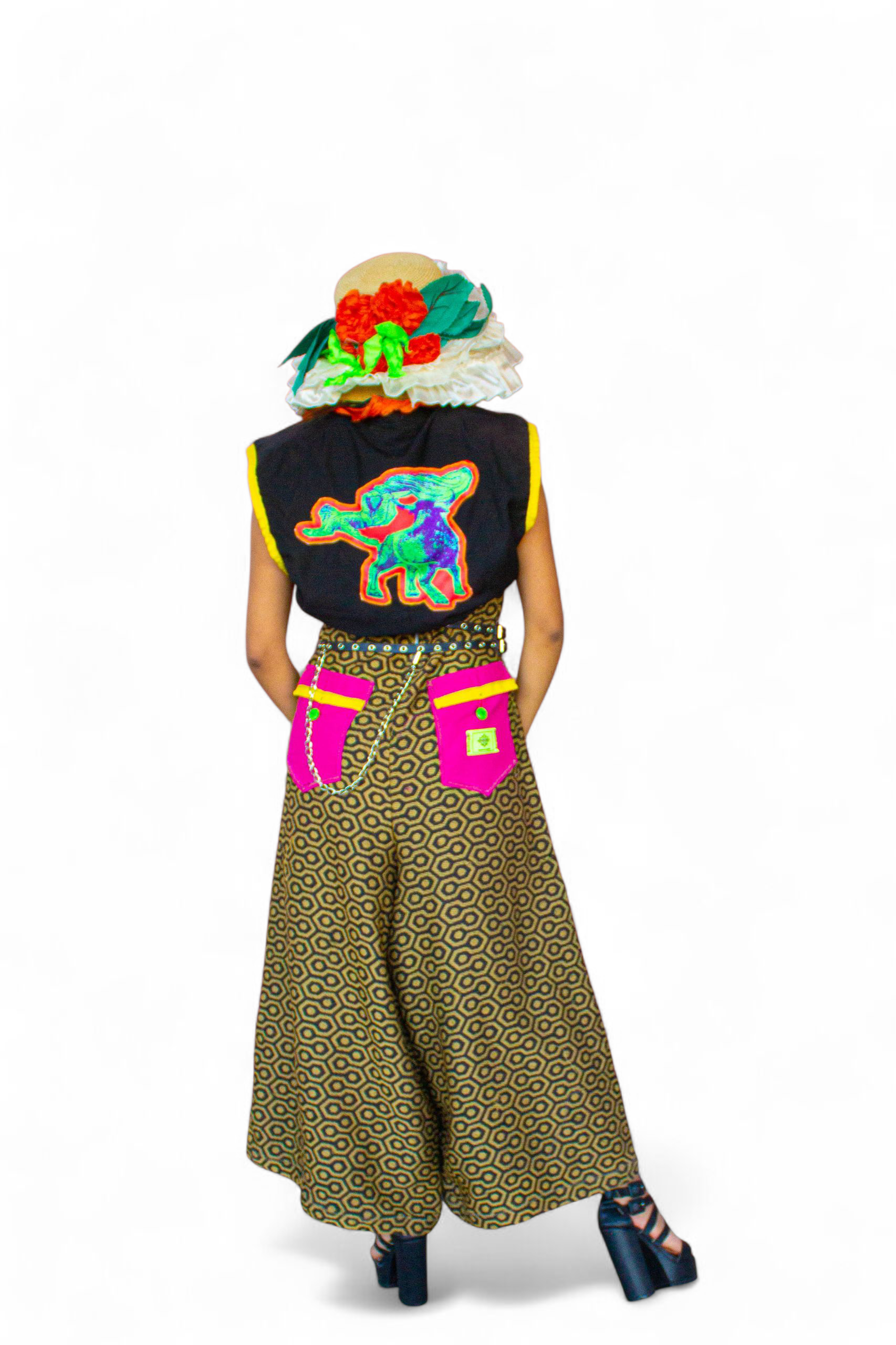 Jumpsuit de Tela de Grecas