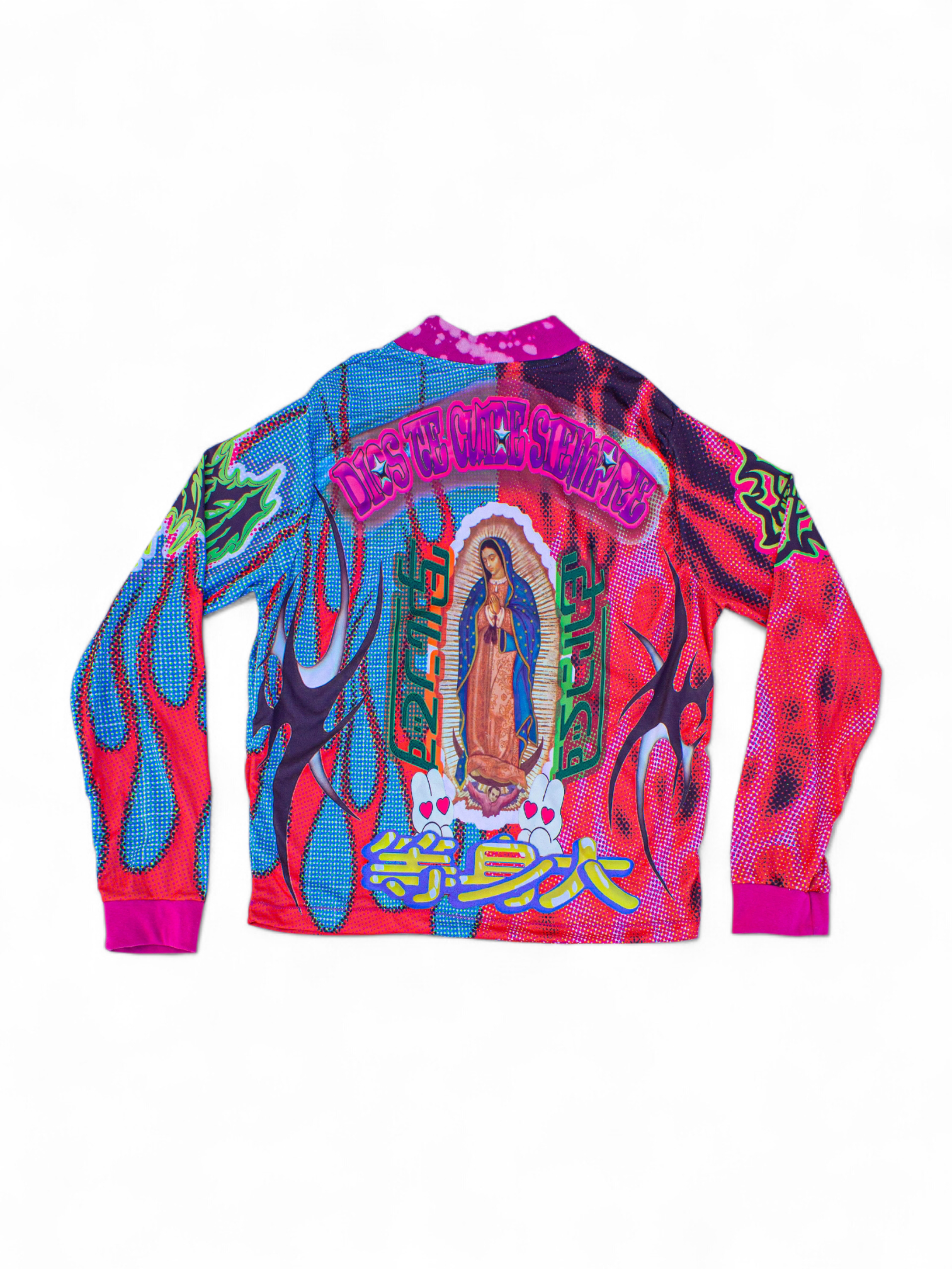 Playera Mugiwara Rojo Azul