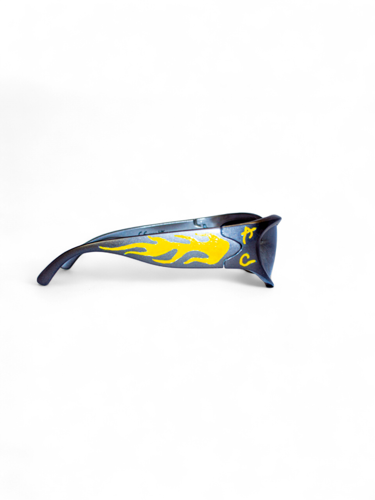 Gafas Matrix Wraparound Y2K